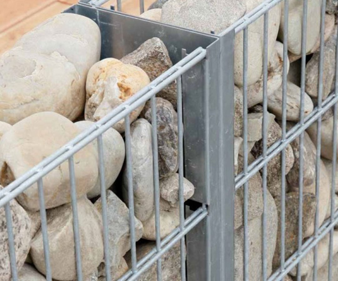 Gabionový stĺpik 2D PRAKTIK (montáž do betónu) - ZINOK #4